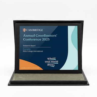 Cambridge Eminence Award 2025