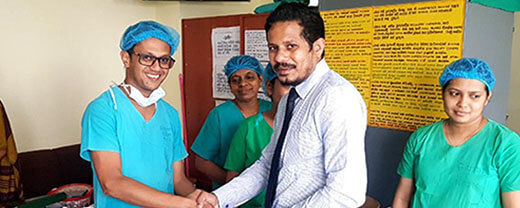 Donation Apeksha Hospital